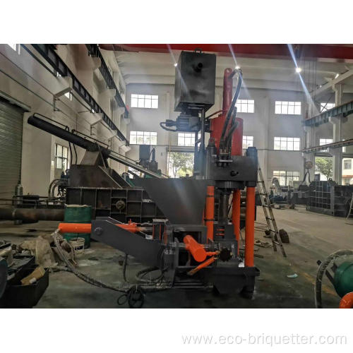 Vertical Briquetting Machine Press for Aluminum Shavings